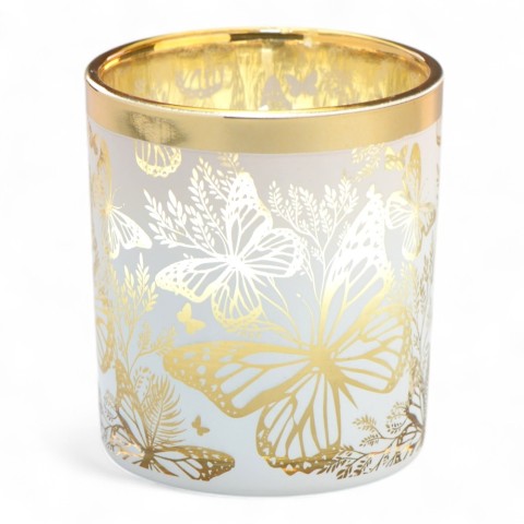 CANDELA GRANDE CON FARFALLE H.10X8 2